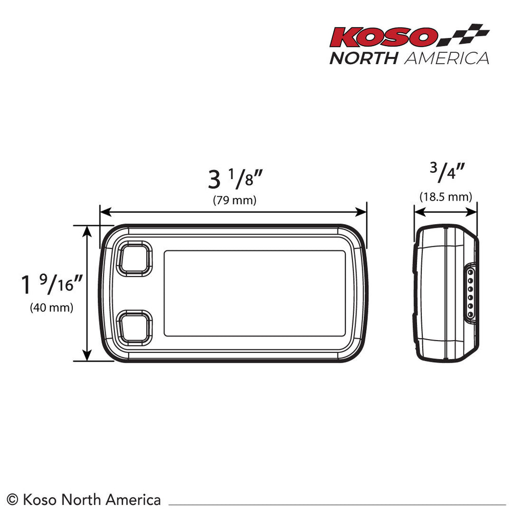 MINI 5 GPS SPEEDOMETER