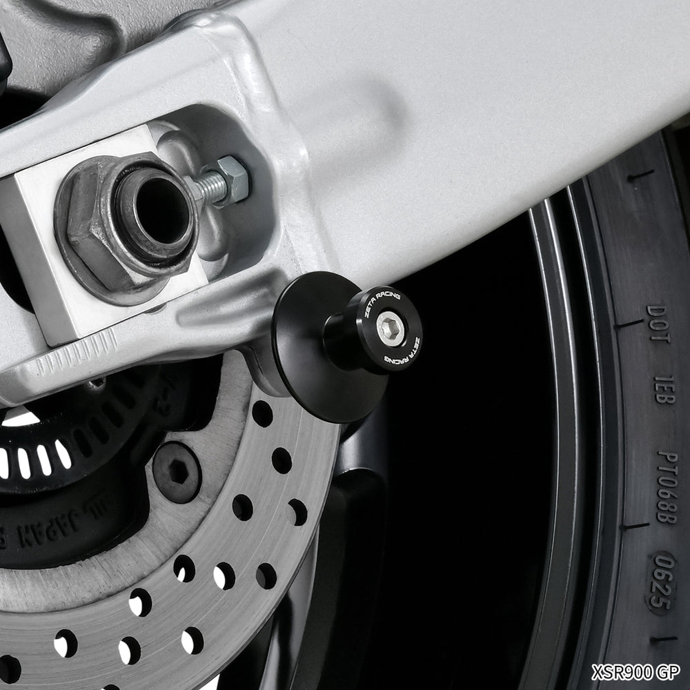 SWINGARM SPOOLS M6 BLACK