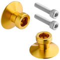 SWINGARM SPOOLS M8 GOLD