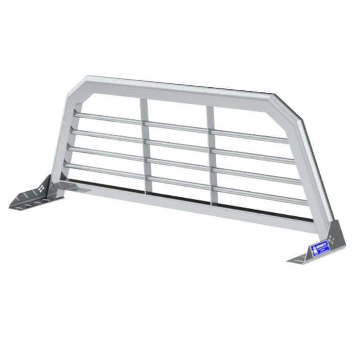 HEADACHE RACK LT 24X73X47 GLOSS ALUMINUM
