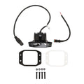BLACKOUT FLUSH MOUNT 3.5IN CUBE 4 LED LIGHT SPOT