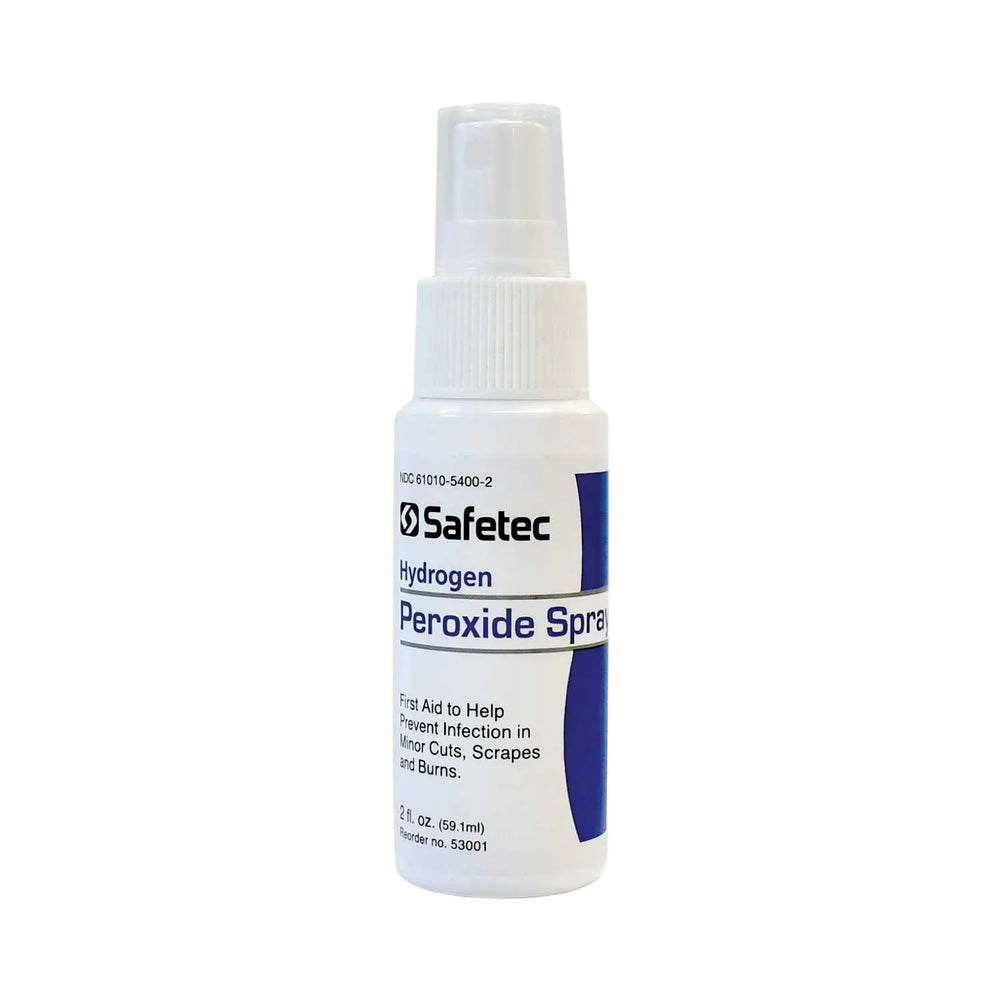 HYDROGEN PEROXIDE SPRAY 2OZ PUMP 24 PACK PURPLE/WHIT