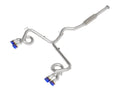 aFe cat-back exhaust detail