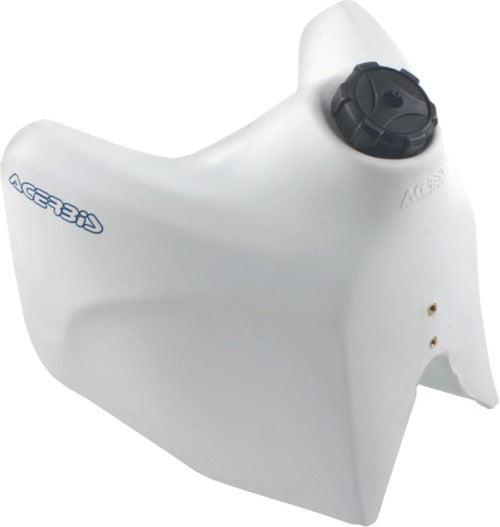 FUEL TANK 5.8 GAL WHITE W/BLACK CAP