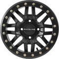 RYNO BDLK WHEEL 14X7 4/137 5+2 (+10MM) BLACK