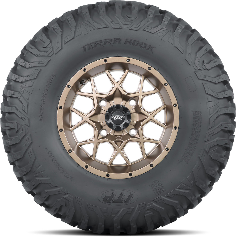 TIRE TERRA HOOK FRONT 27X9R14 8-PLY RADIAL