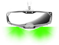 HALO-RA LED REAR MIRROR 1.75"
