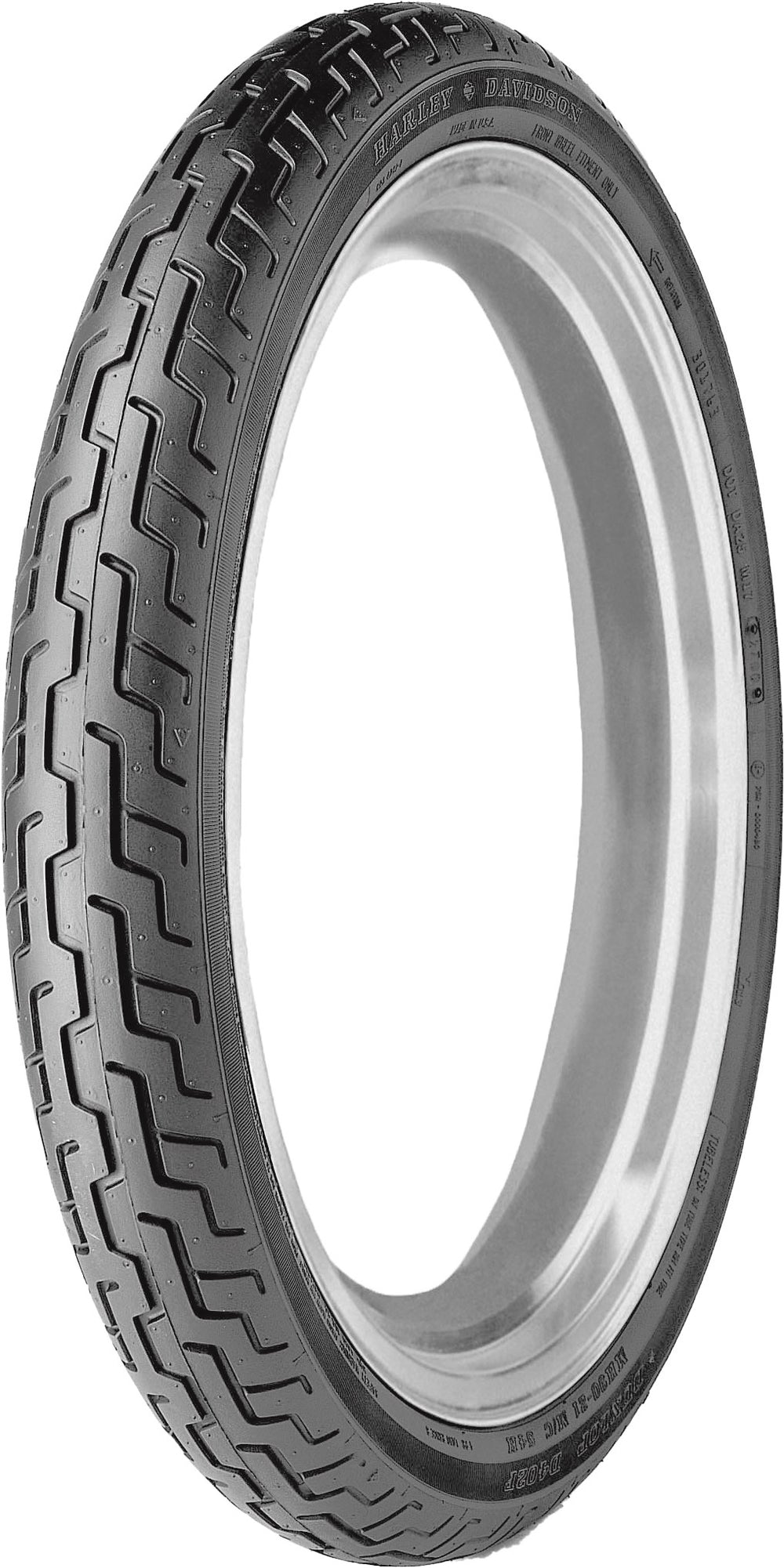 TIRE D402 FRONT 130/70B18 63H BIAS TL