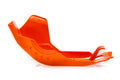 SKID PLATE ORANGE/WHITE
