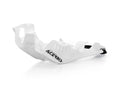 SKID PLATE W/LINKAGE GUARD WHITE/BLACK