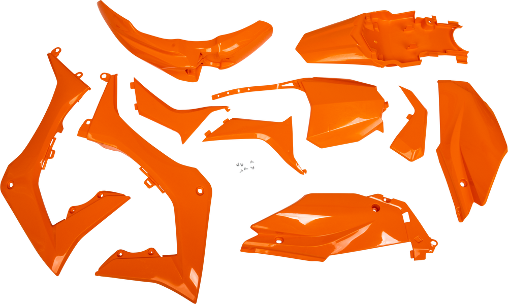 FULL PLASTIC KIT HON ORANGE