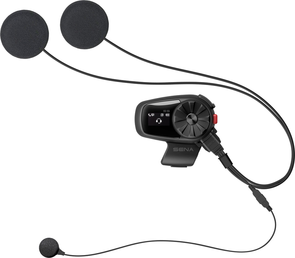 5S BLUETOOTH HEADSET AND INTERCOM SINGLE
