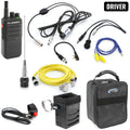 Rugged Radios IMSA Driver & Crew Chief Long Track Racing Kit w/ RDH16 Radios