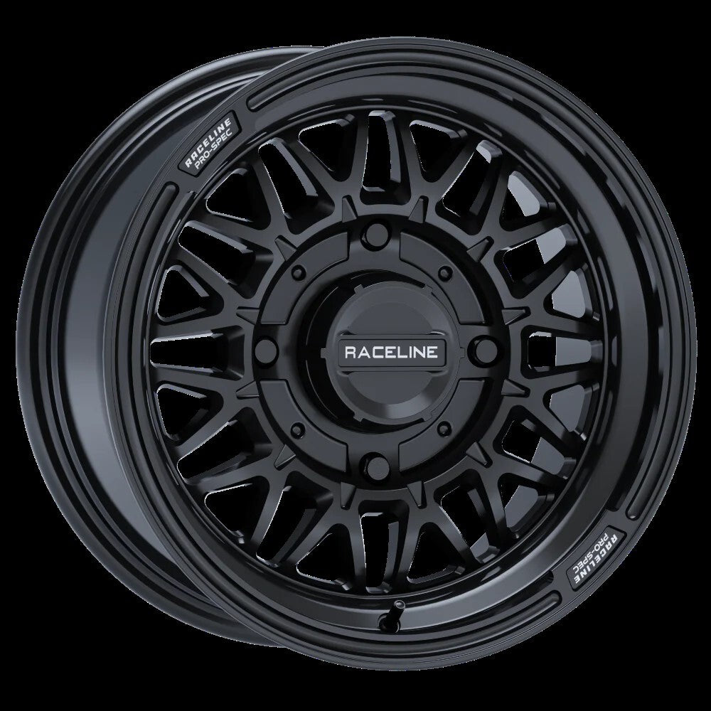RACELINE OMEGA 15X7 4/156 5+2 (+10MM) GLOSS BLACK