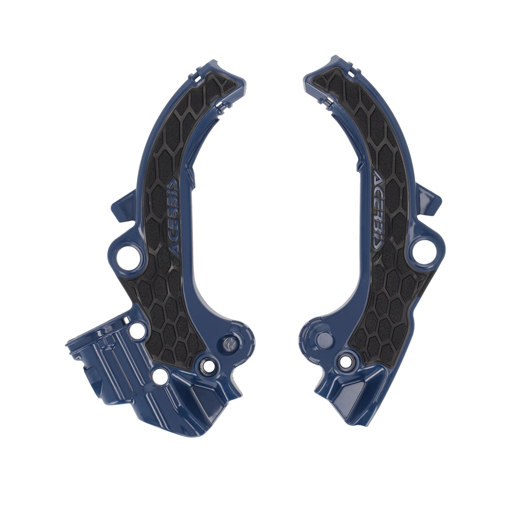 FRAME GUARDS- X-GRIP BLUE/BLACK