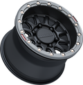 ALPHA WHEEL 6/5.5 BLK/GUNMETAL 15X10 (+25MM)