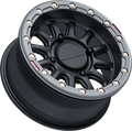 ALPHA WHEEL 4/137 BLK/GUNMETAL 15X7 (+10MM)