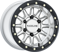 ALPHA HYPER WHEEL 6/5.5 HYPER  SILV/BLK  15X10  +25MM