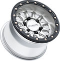 ALPHA HYPER WHEEL 6/5.5 HYPER  SILV/BLK  15X10  +25MM