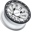 ALPHA HYPER WHEEL 4/137 HYPER SILVER/BLK 15X7 (+10MM)