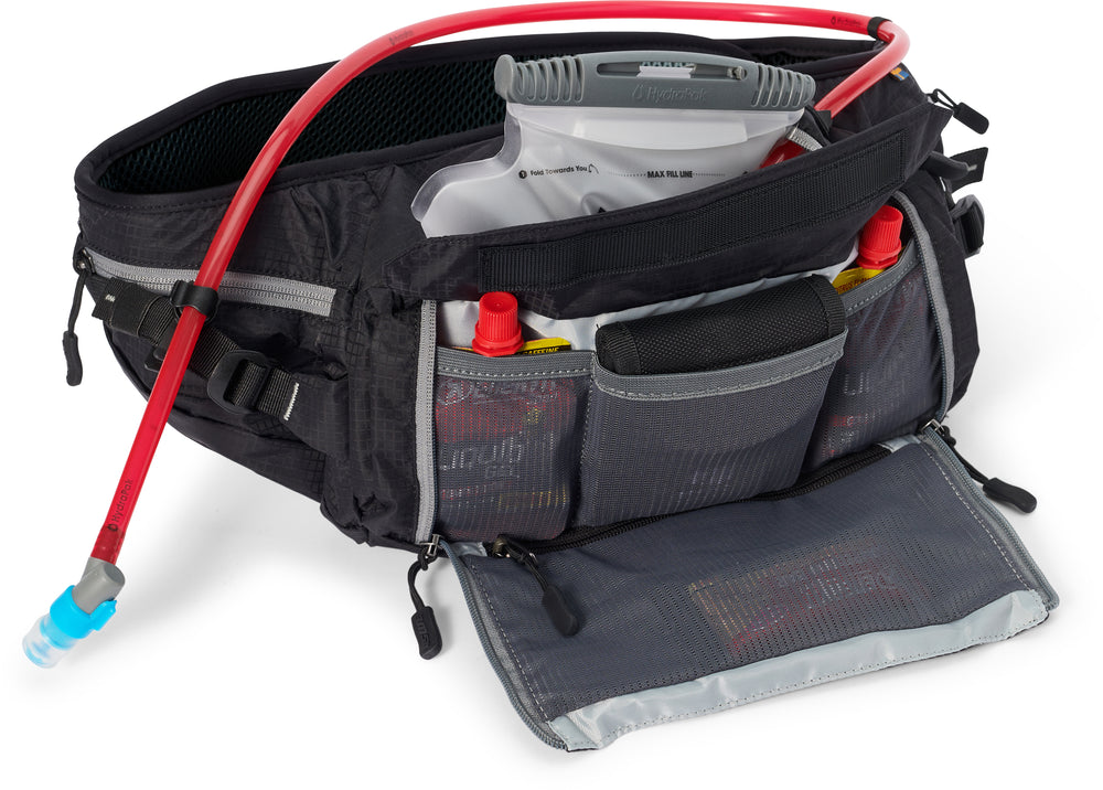 ZULO 6L WAIST PACK 1.5L COMPACT PNP BLACK
