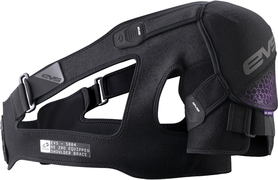 SB04 PRO SHOULDER BRACE W/ REZRO BLACK LG