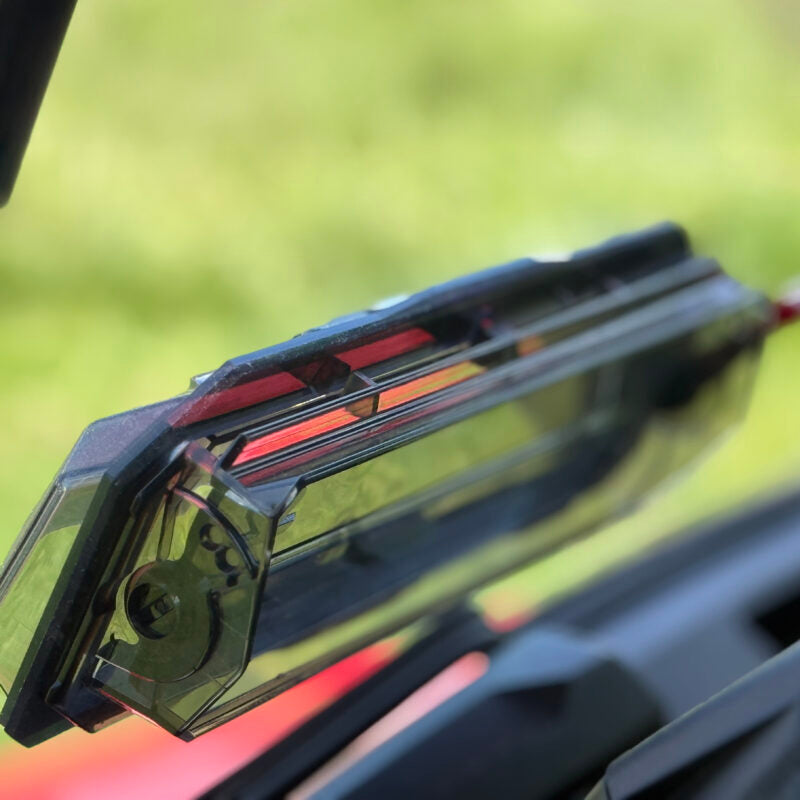 TOOL-LESS WINDSHIELD POLYCARB UV RES. HON
