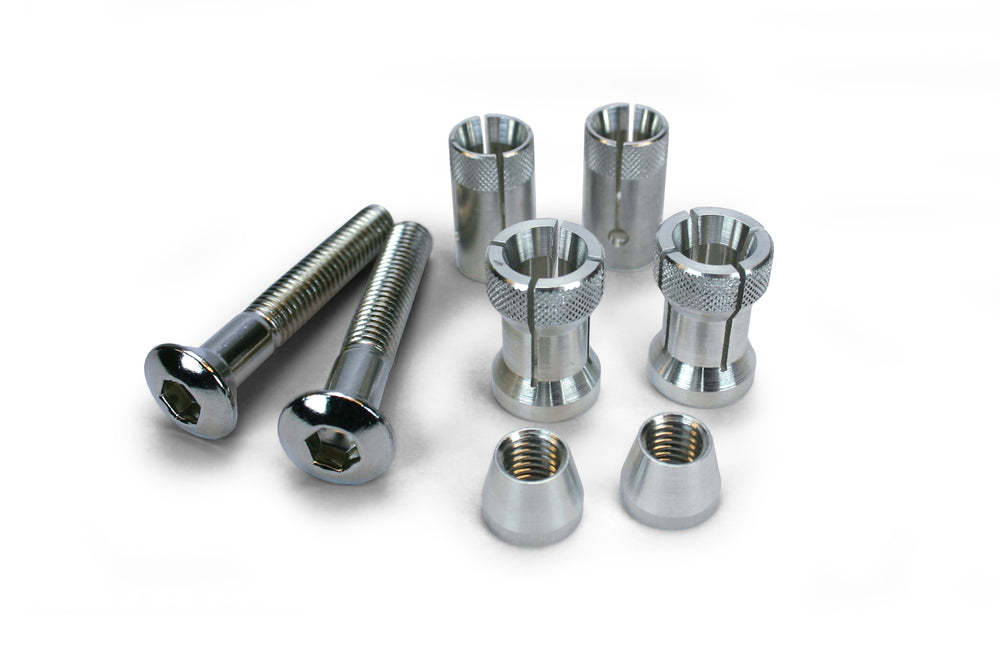 BAR END HARDWARE ALUMINUM