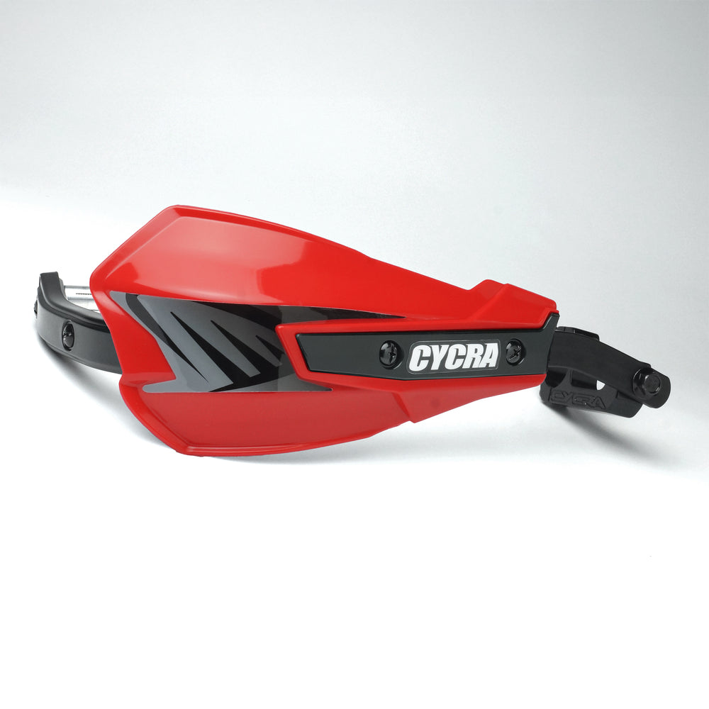VORTEX HANDGUARDS W/UNIVERSAL U-CLAMPS - RED