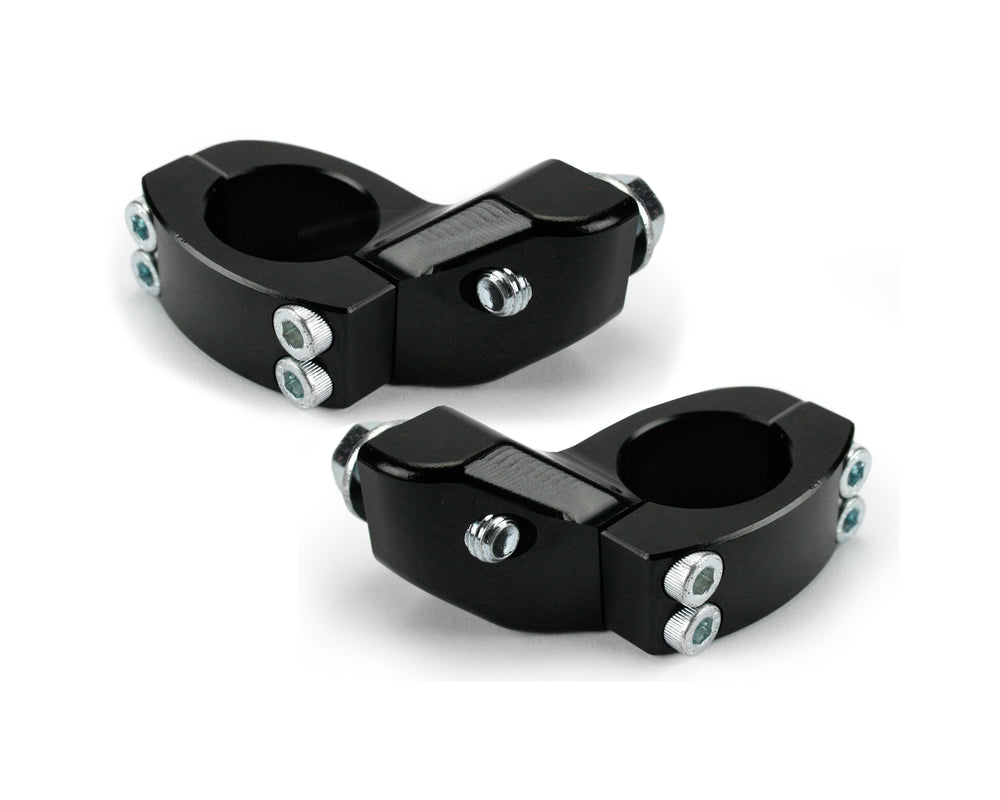 1-1/8" BAR DIAMETER CRM MOUNTS BLACK