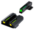 TFO GLOCK 42/43 SET GREEN FRONT / YELLOW REAR