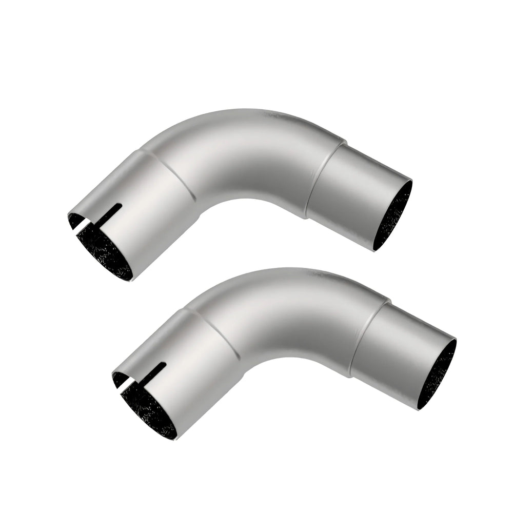 PAIR OF 3' X 2-3/4' SS CONNECTION A