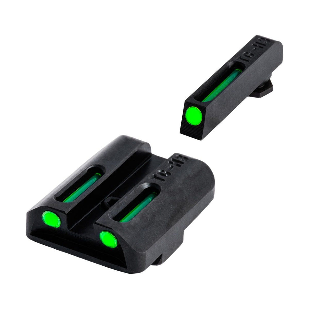 TFO GLOCK HIGH SET GREEN FRONT / YELLOW REAR