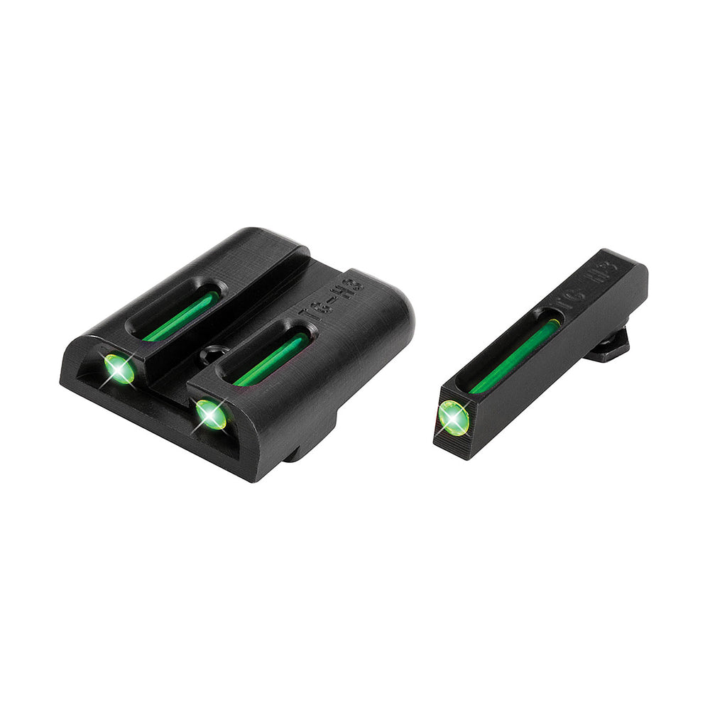 TFO GLOCK LOW SET GREEN FRONT / GREEN REAR