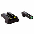 TFO GLOCK LOW SET GREEN FRONT / YELLOW REAR