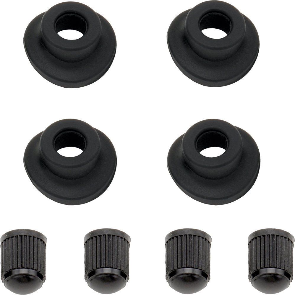 VALVE STEM GROMMETS & CAPS