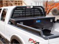 1722 F250/F350 SD HEADACHE RACK LT 25X73X46 W/LIGHT RELIEF WHITE