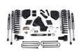 1719 FORD F250/F350 6 SUSPENSION LIFT KIT 4 REAR BLOCK & AAL DIESEL 2 LEAF MAIN