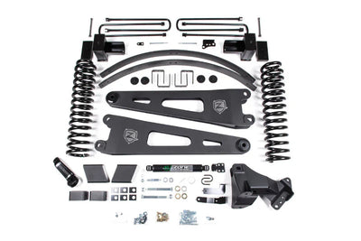 2017-19 F250/350 6in Suspension System - Dsl - 2 Leaf Main - Dual Stabilizer
