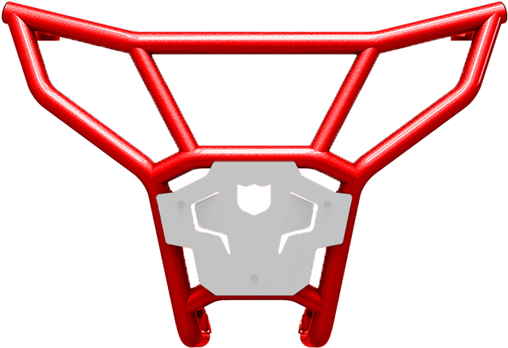 REAR SPORT BUMPER RED POL