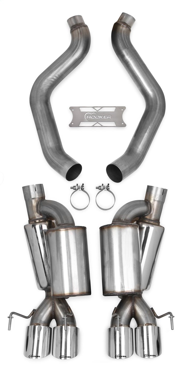2009-13 C6 CORVETTE AXLE BACK EXHAUST W/