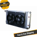 Radiator w/Fans Chevelle 73-77 Auto Trans Raw
