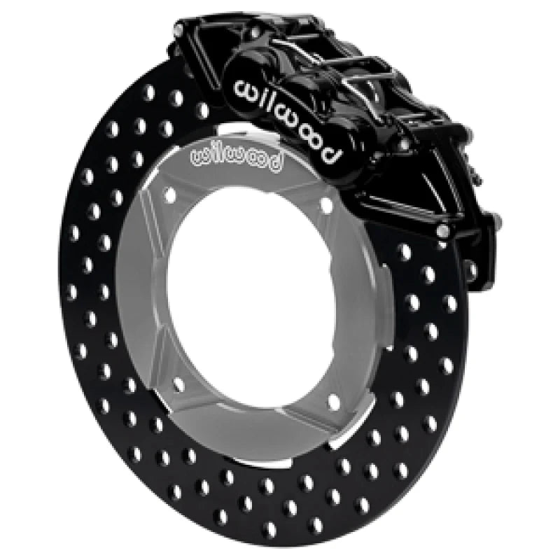 Wilwood 2019 Polaris Turbo UTV6 Front Kit 11.25in - Black