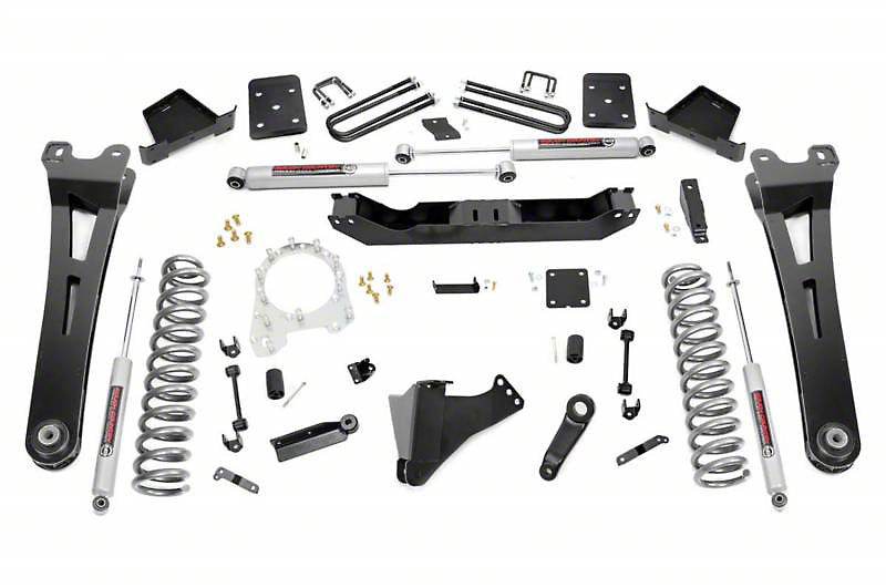 1x 512BOX1 6 Inch Lift Kit Overloads Ford Super Duty 4WD (2017-2022)