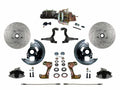 LEED Brakes Power Front Kit with Drilled Rotors and Zinc Plated Calipers