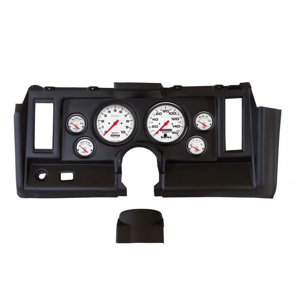 69 CAMARO DIRECT FIT DASH KIT TACH/MPH/FUEL/OIL P/WTMP/VOLT PHANTOM
