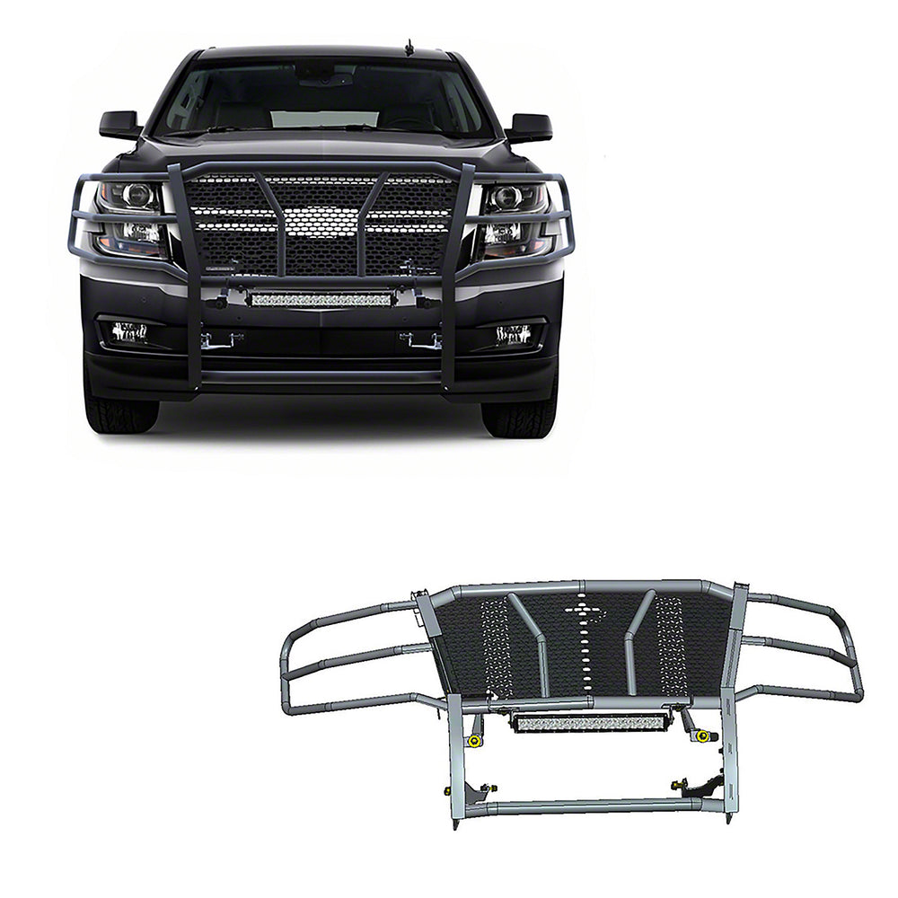 RUGGED HEAVY DUTY GRILLE GUARD KIT