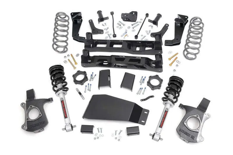 1x 286BOX1 1x 229BOX2 1x 501032 1x 9231 1x 1264BOX3 7.5 Inch Lift Kit N3 Struts Chevy GMC Tahoe Yukon (07-14)