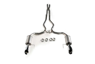 Roush black cat-back exhaust