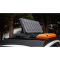 The Snowmass (2019-2022 Rav4) Roof Rack Full Height (No Light Bar) Black Textured Powder Coat Black Anodized